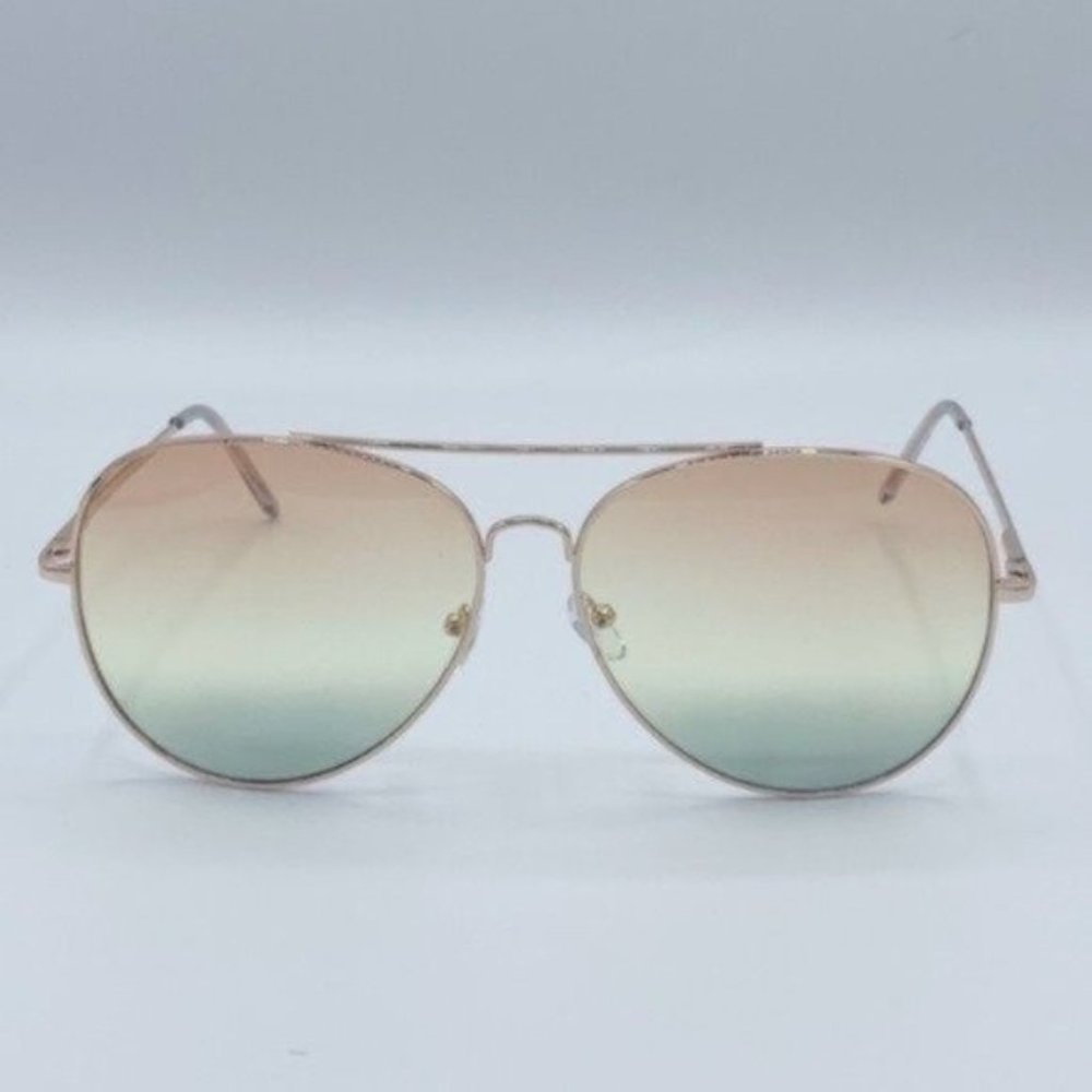 2/$30 NEW Aviator Ombre Fashion Sunglasses | Orange